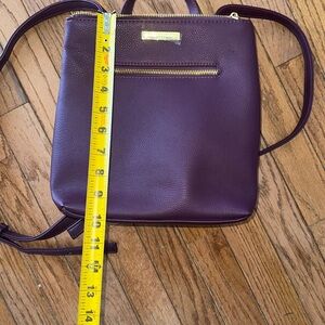 New Stylish Purple Backpack with Smooth Finish